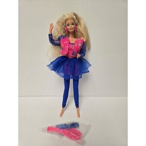 Vintage Barbie Hot Looks Toy Doll AMES Special Edition Mattel 1991 No. 5756 Read